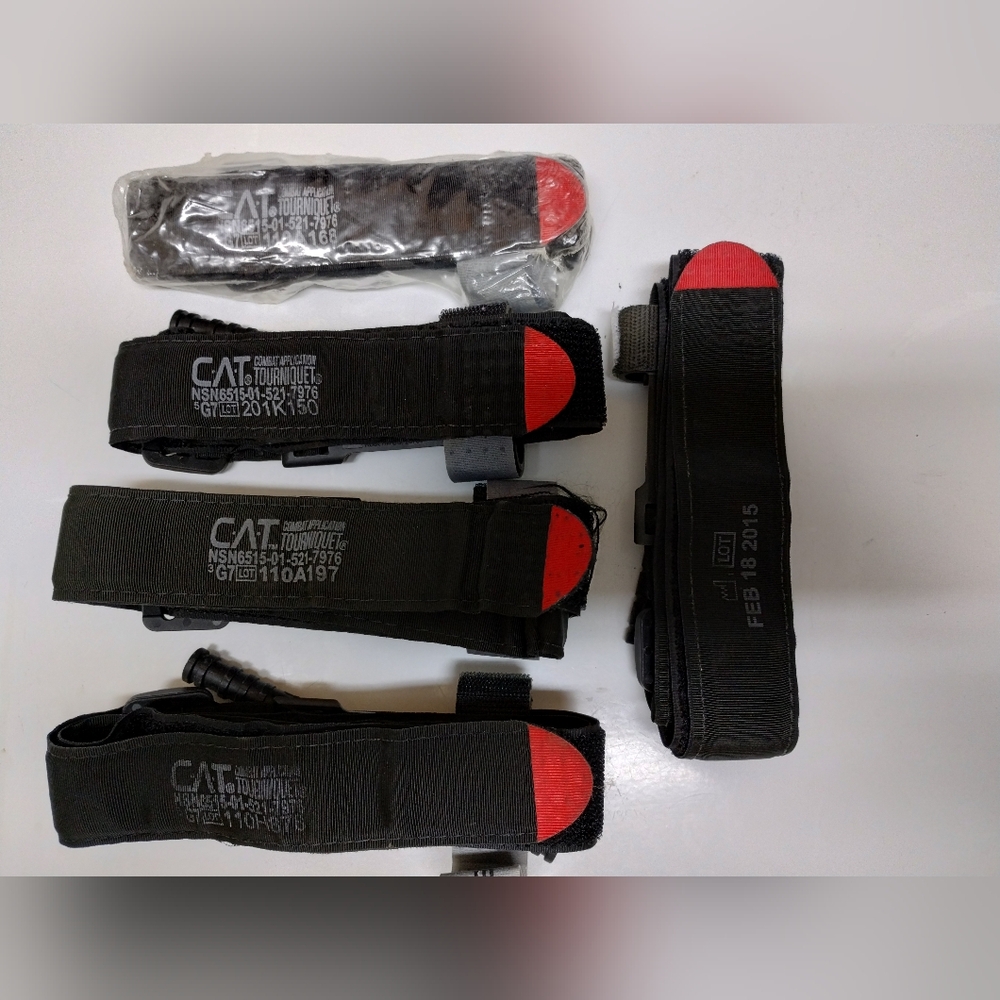 USGI CAT TQ Gen 7 & 6 Red Tip EDC Military